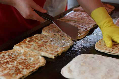 Guantes en la cocina