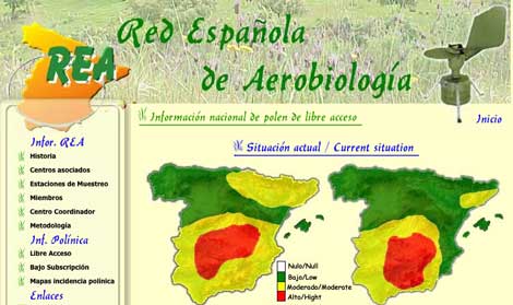 Red Española de Aerobiología Red Española de Aerobiología